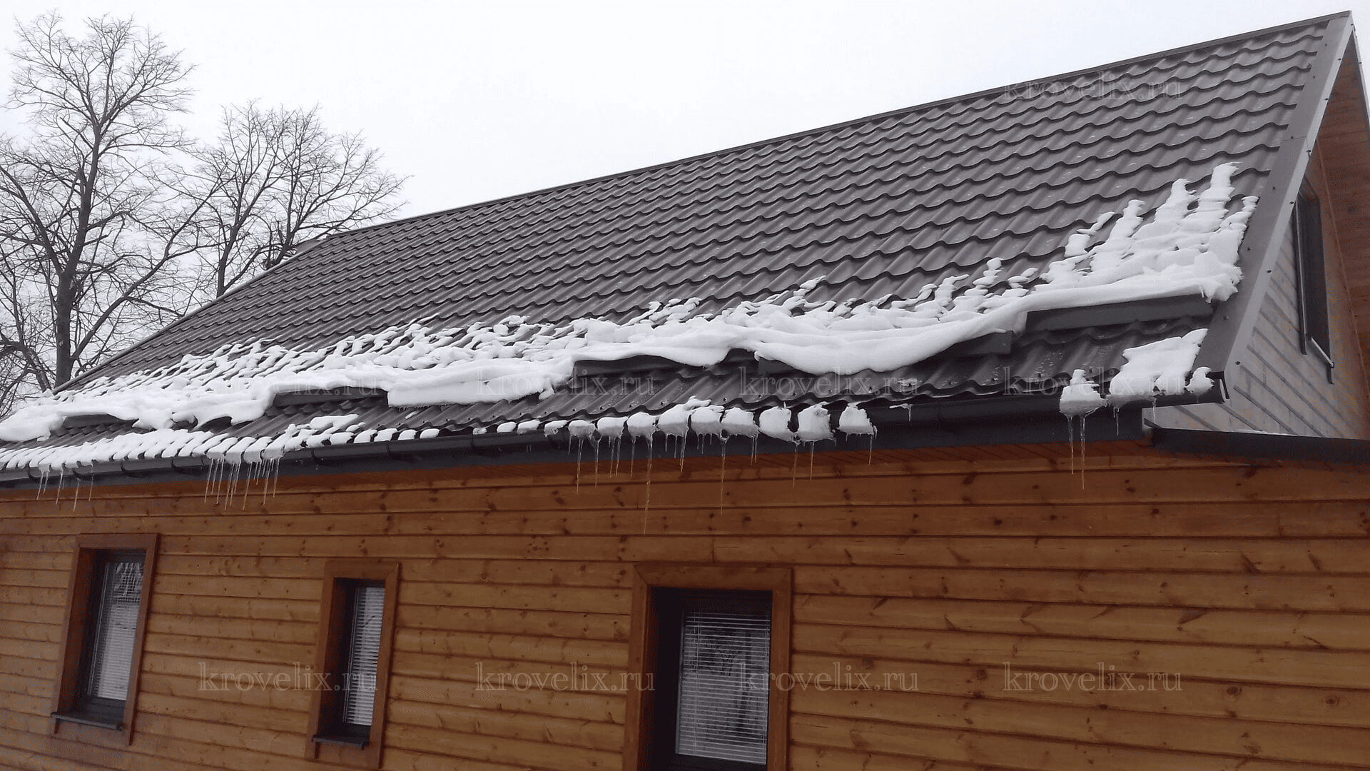 Кровля из металлочерепицы
